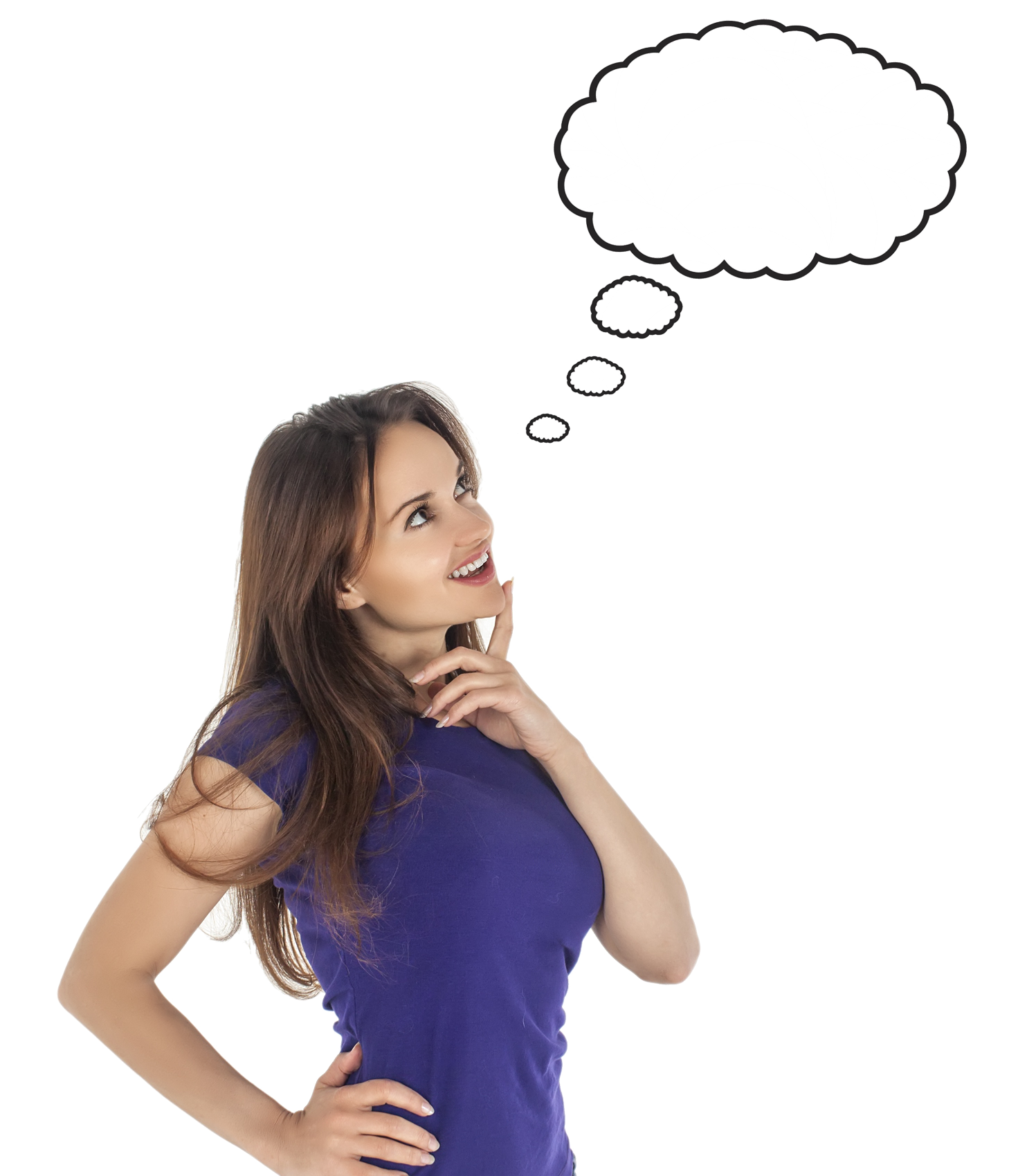 Person Thinking Clipart Png 3