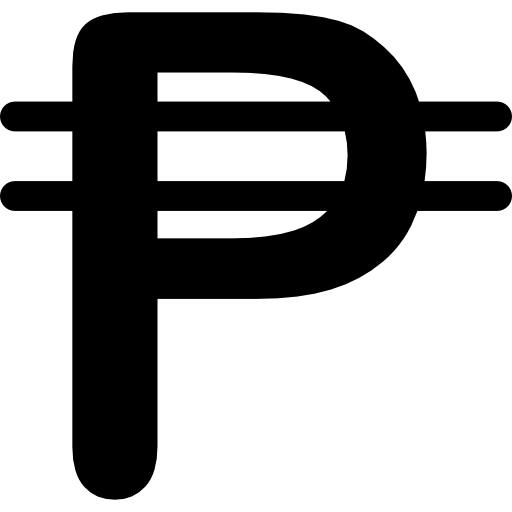 Peso Sign PNG