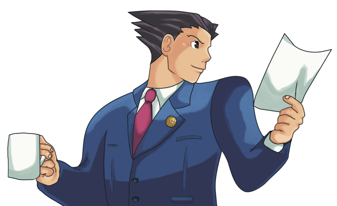 Ace Attorney PNG - 4950