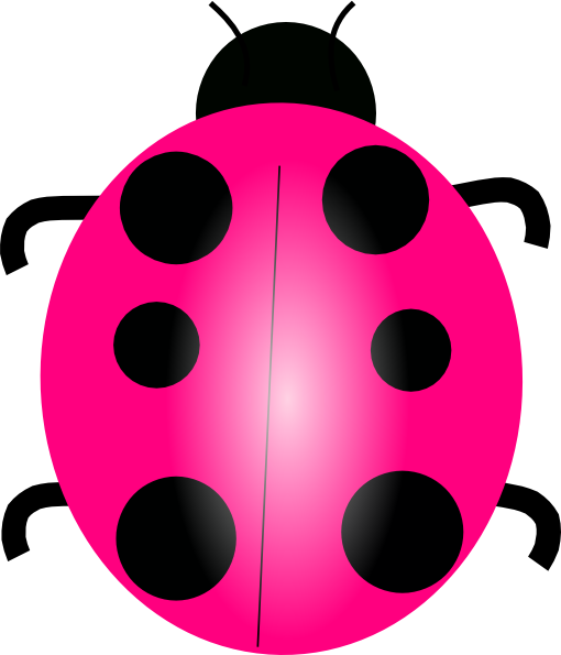Pink And Green Ladybug PNG - 169869