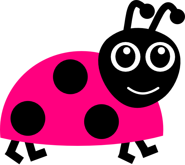 Pink And Green Ladybug PNG - 169871