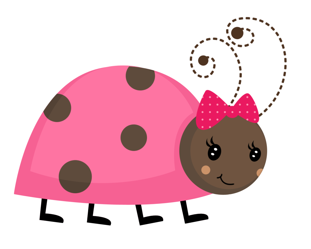 Pink And Green Ladybug PNG - 169874