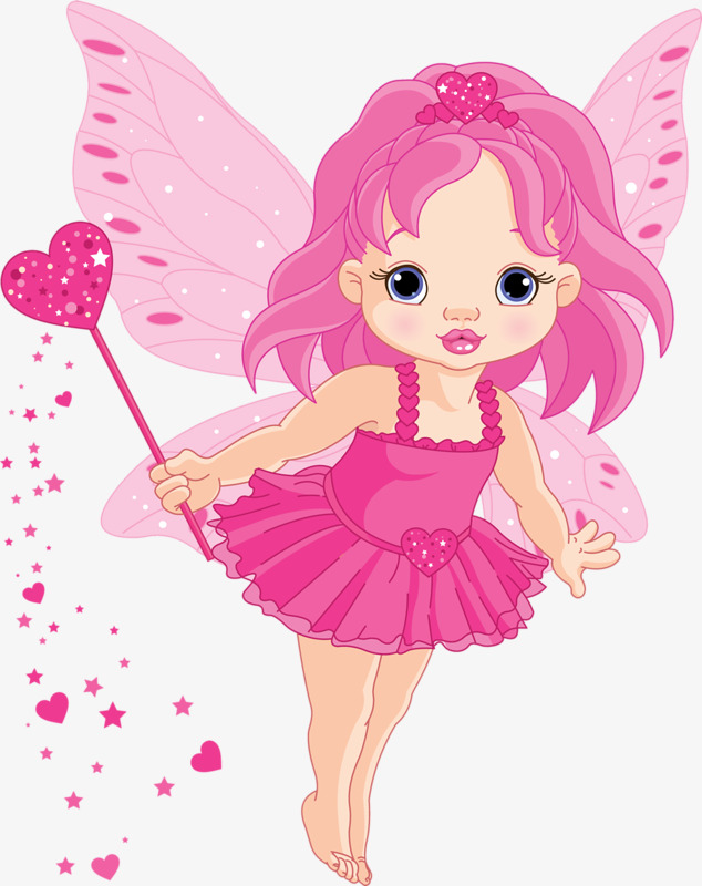 Pink Angel PNG - 168708