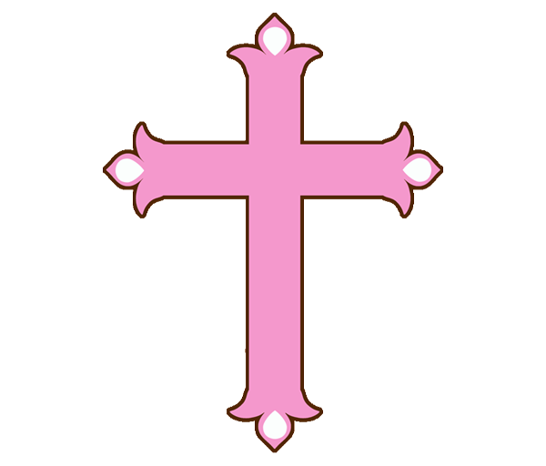 Pink Cross PNG HD - 121755