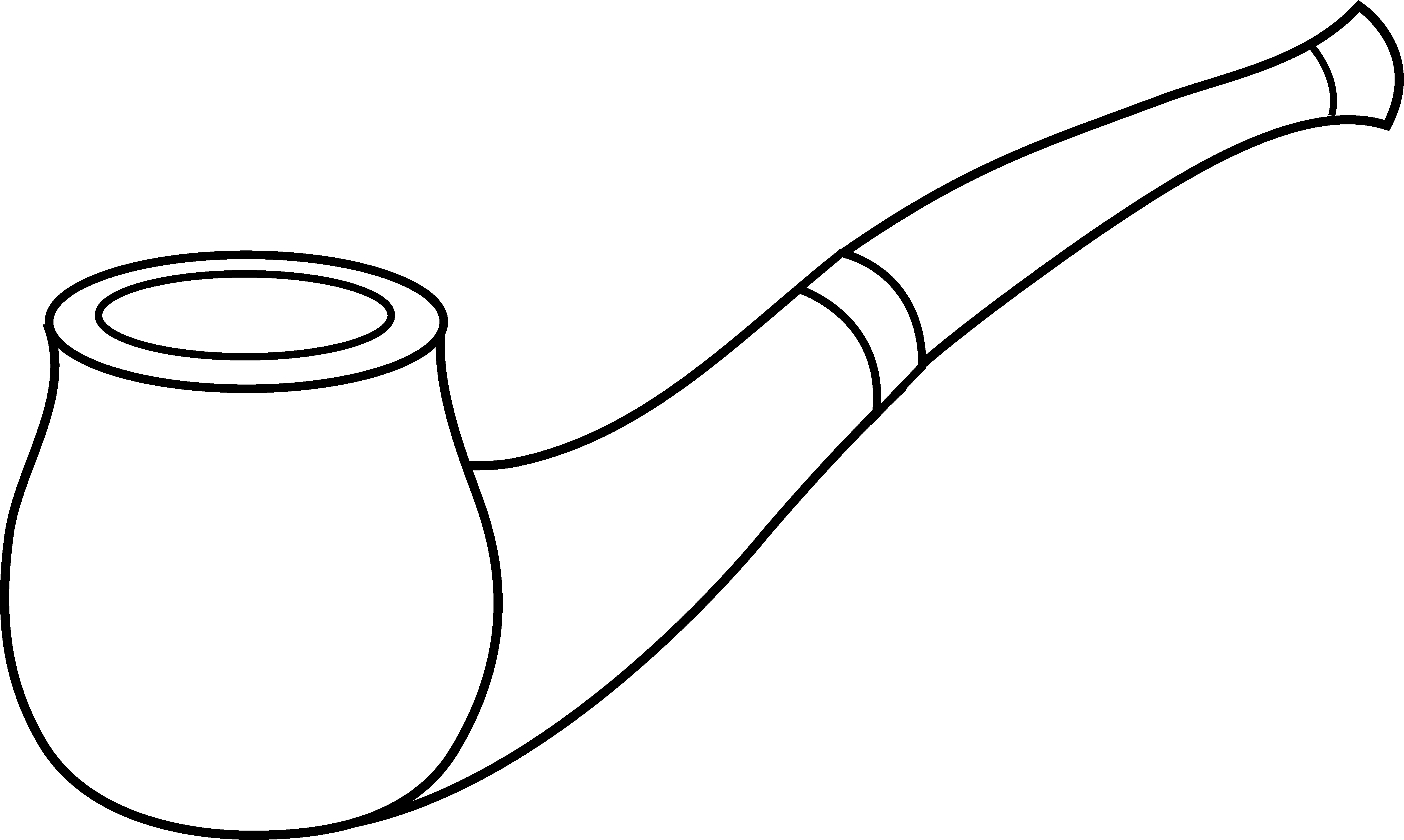 Pipe PNG Black And White - 135880