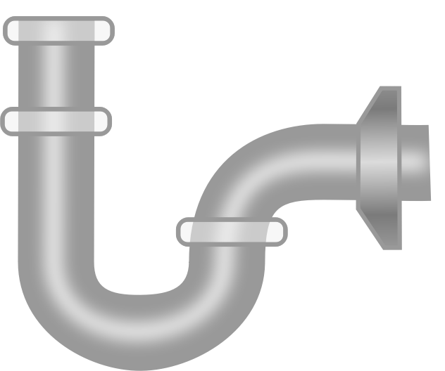 Pipe PNG Black And White - 135882