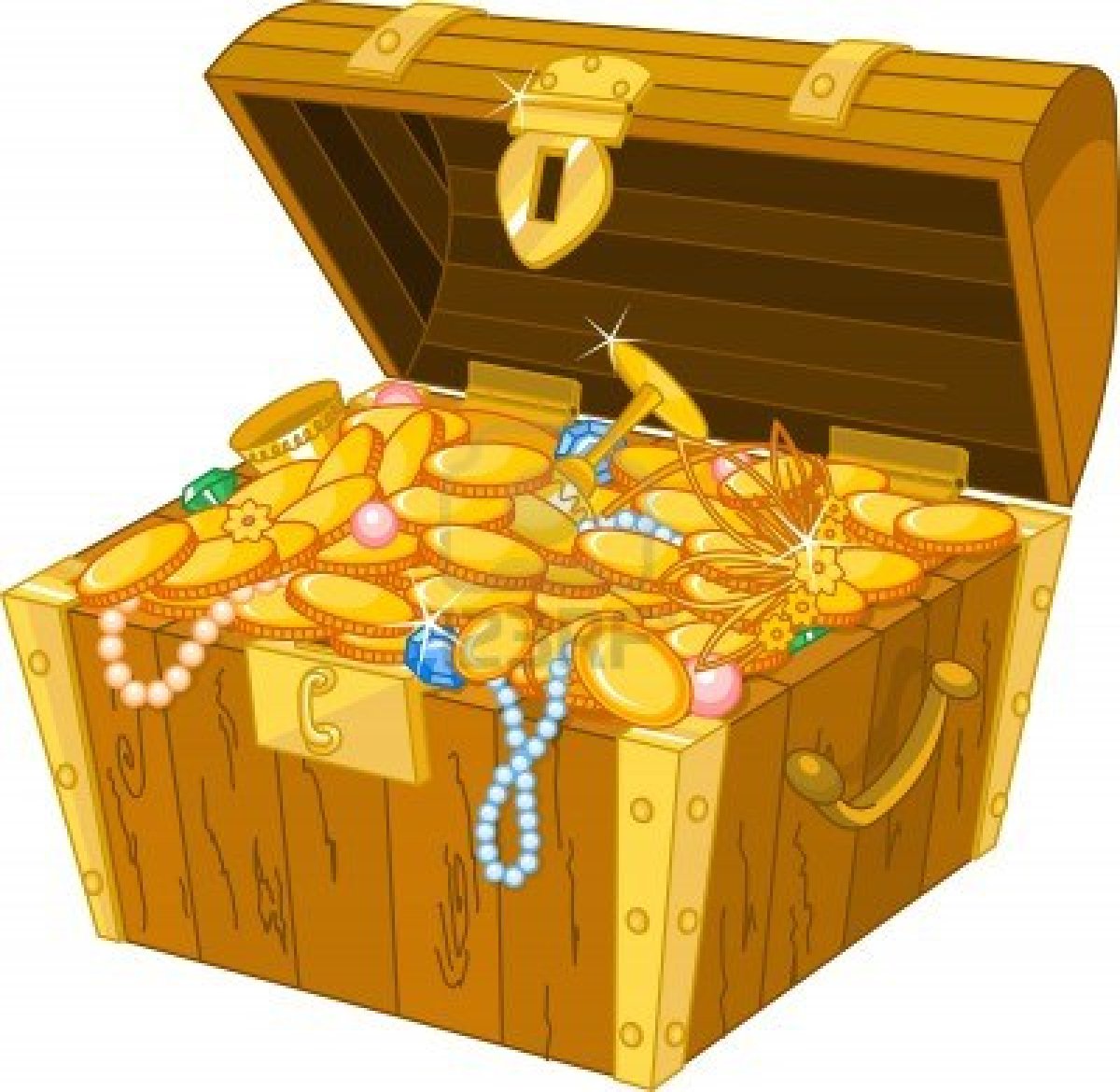Pirate Treasure Chest PNG HD - 127742