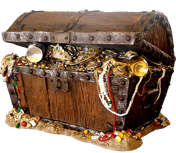 Pirate Treasure Chest PNG HD - 127733