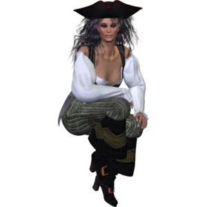 Pirate Wench PNG - 55261