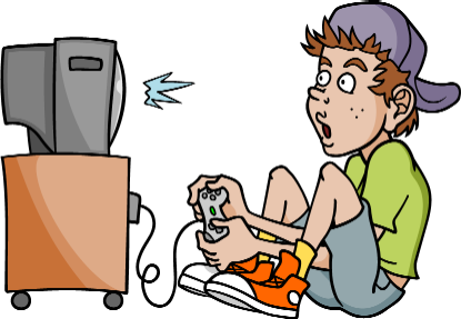 Playing Video Games PNG