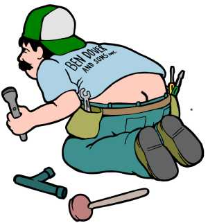 Plumber say no to crack