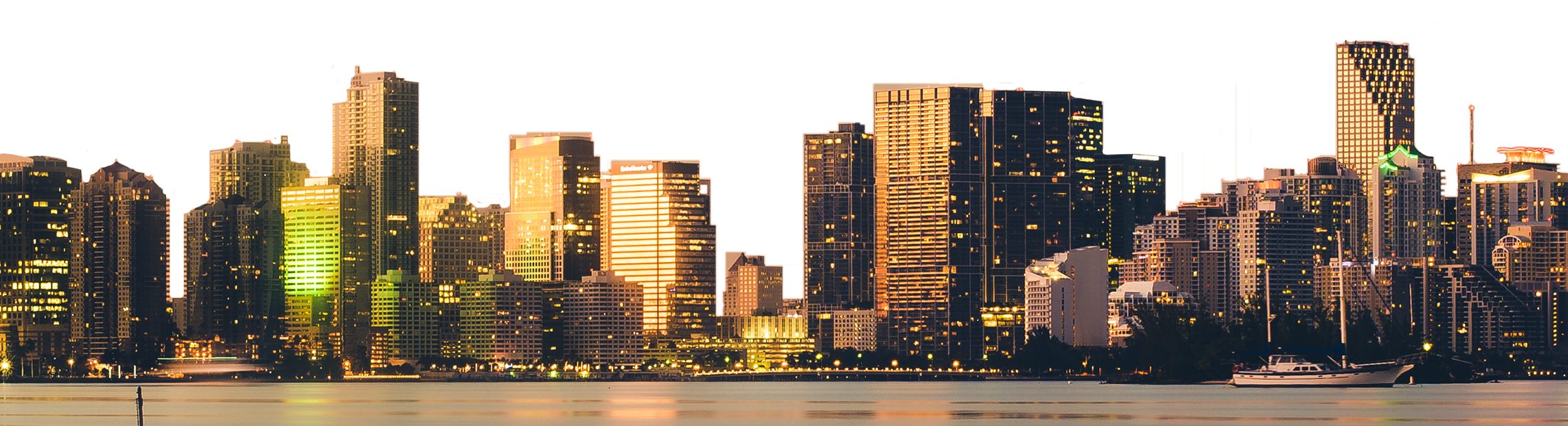 Virtual city skyscrapers buil