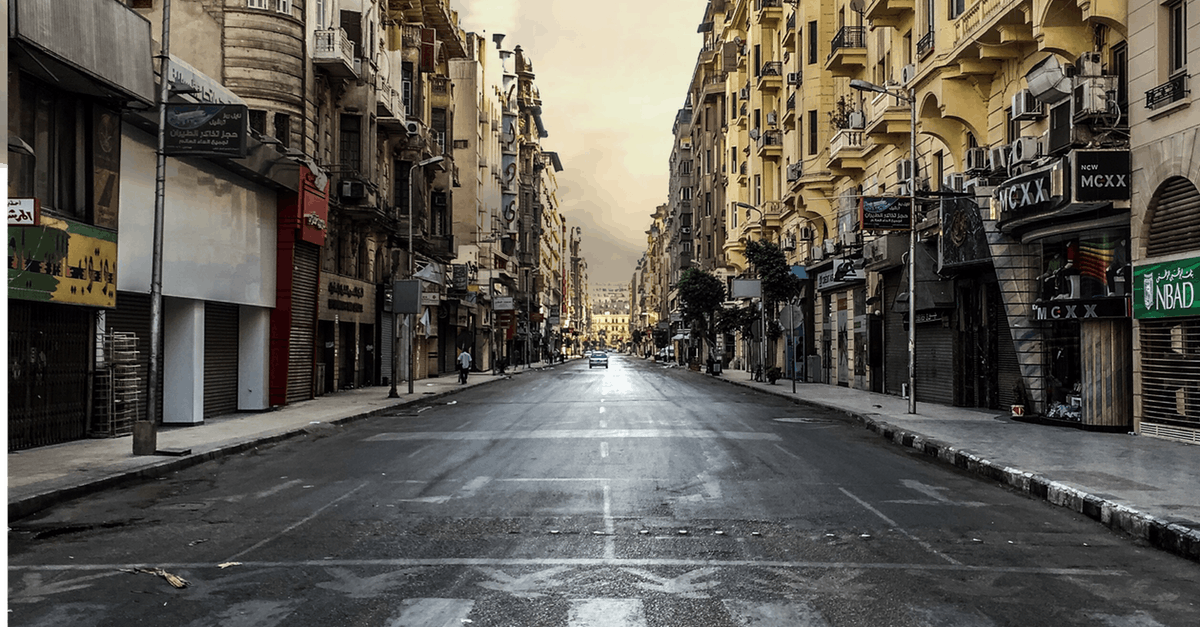 city, street, and sun image