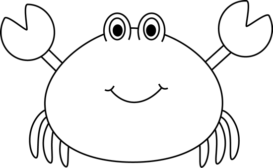 PNG Crab Black And White - 133465