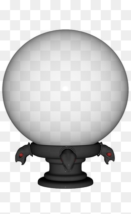 dark crystal ball. Dark spher