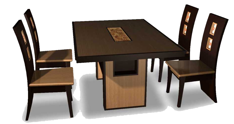 Square Dining Table Teak Wood