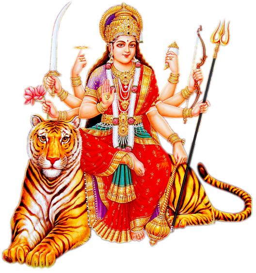 Goddess Durga Maa Picture PNG