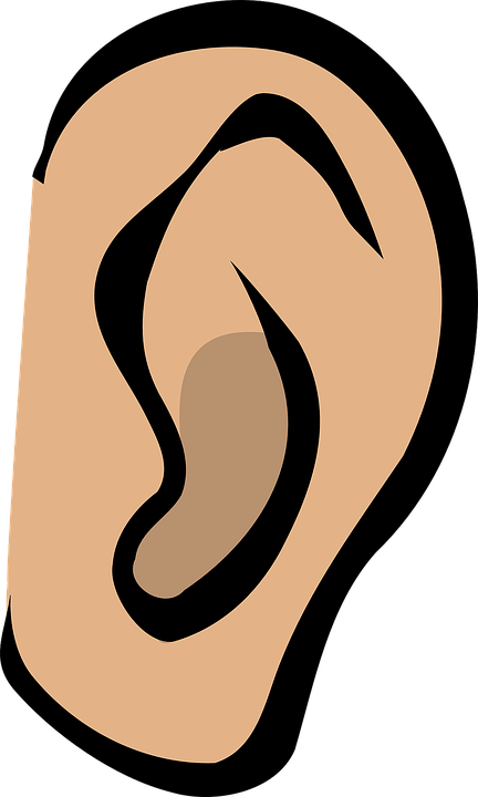 PNG Ears Listening - 134096