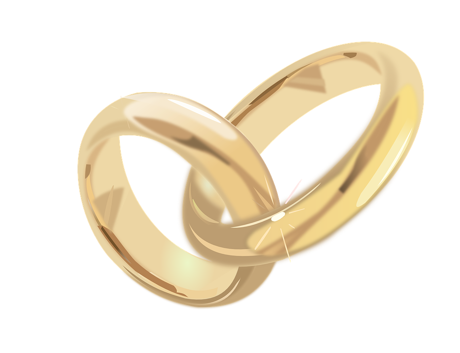 Ringe, Hochzeit, Gold, Heirat