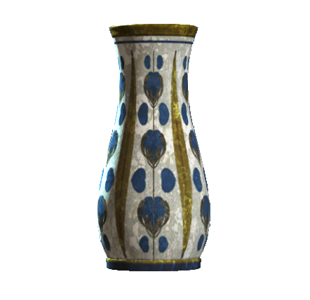 Empty floral rounded vase.png
