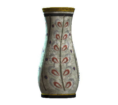 File:Empty floral flared vase