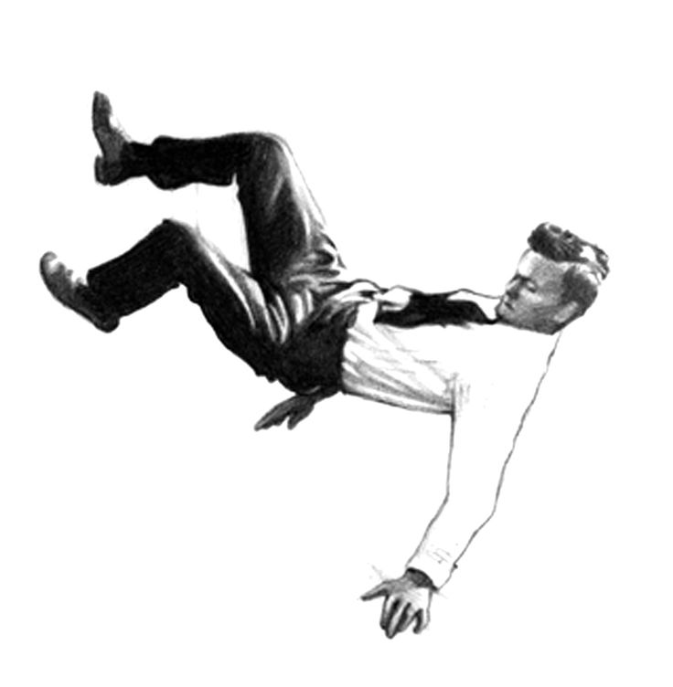 cartoon falling pose - Google