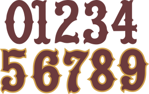 PNG Fancy Numbers - 132347