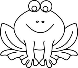 PNG Frog Black And White - 137744