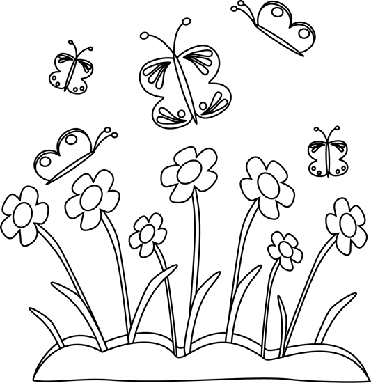 PNG Garden Black And White - 132510