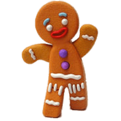 PNG Gingerbread Man - 133650