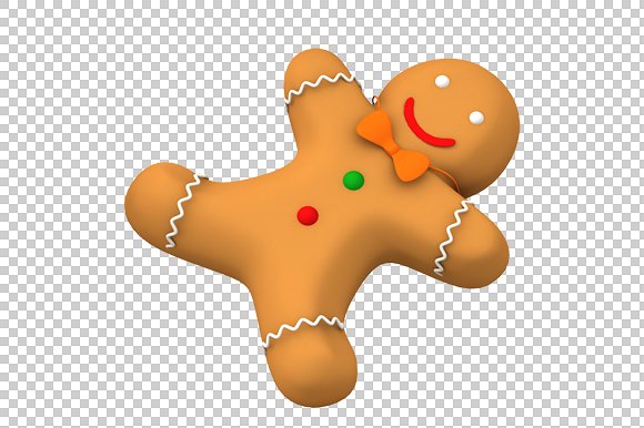 PNG Gingerbread Man - 133652
