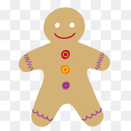 PNG Gingerbread Man - 133648