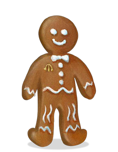 Christmas Gingerbread PNG Pic