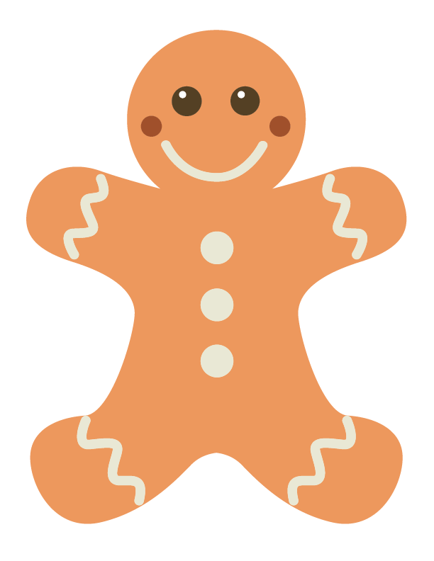PNG Gingerbread Man - 133649
