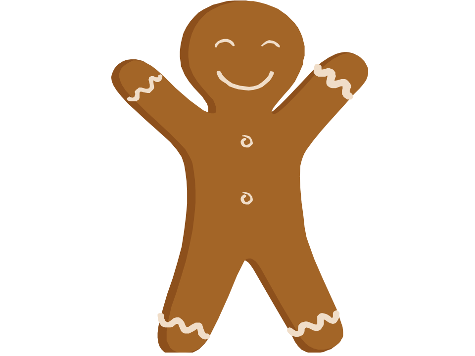 PNG Gingerbread Man - 133653