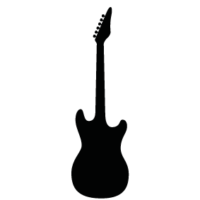 PNG Guitar Silhouette - 47439