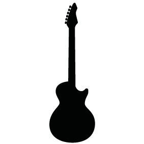 PNG Guitar Silhouette - 47438