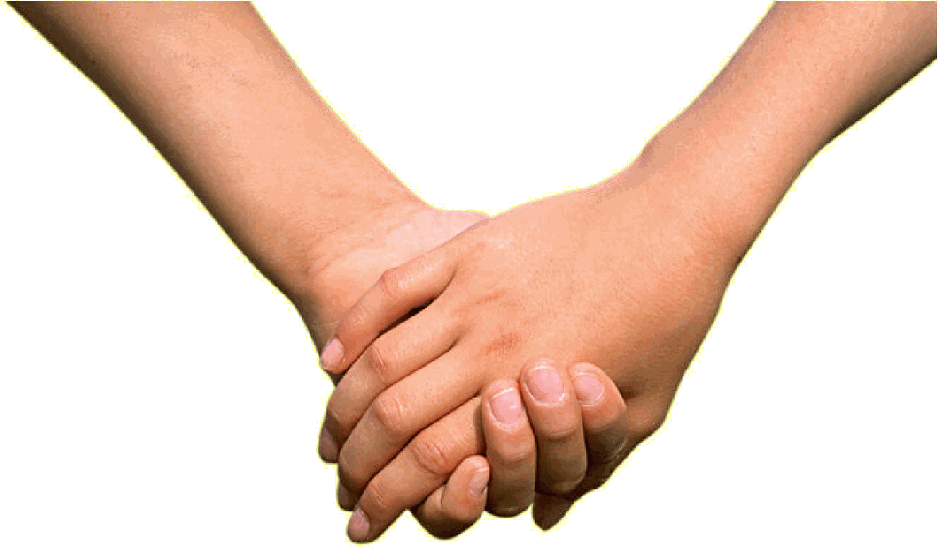 PNG Hands Holding - 50113