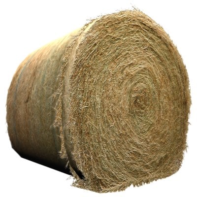 Hay Round Bale - texture High