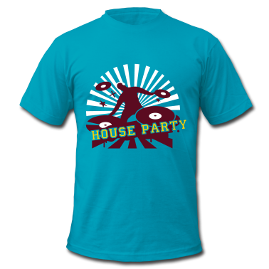 DJ House Party Custom T-shirt