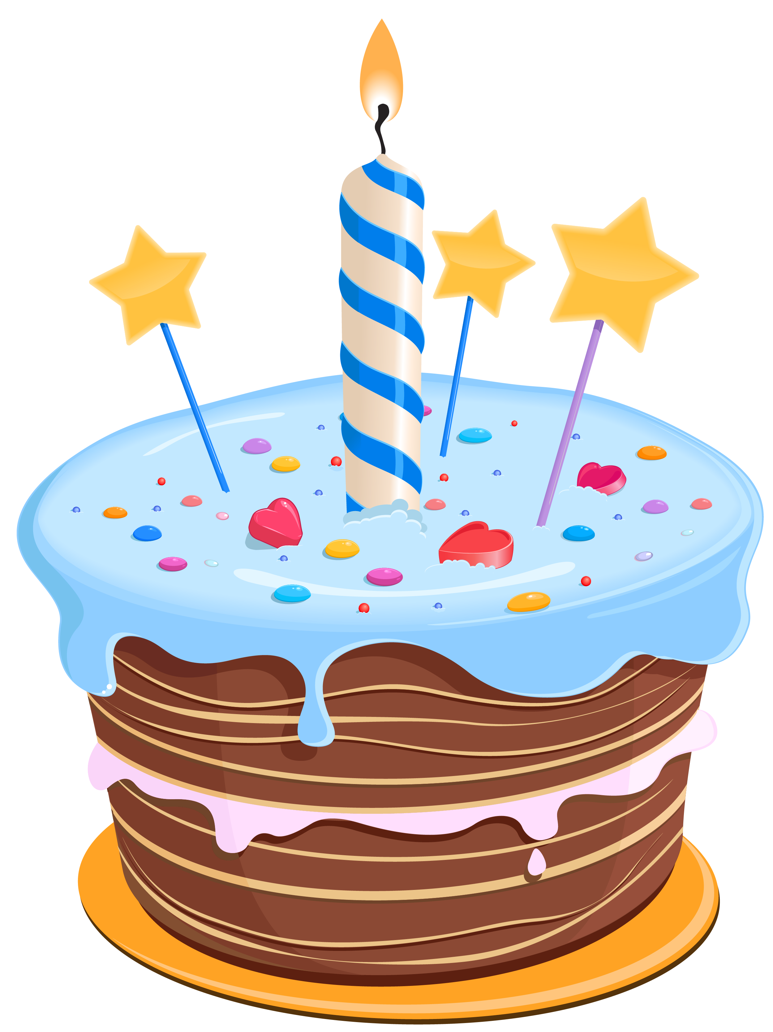 PNG HD Of A Birthday Cake - 128394