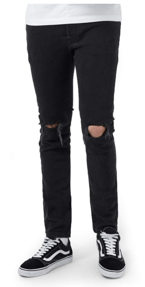 skinny black jeans