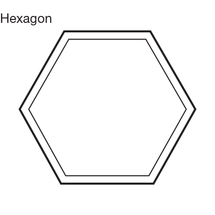 PNG Hexagon Shape - 53356
