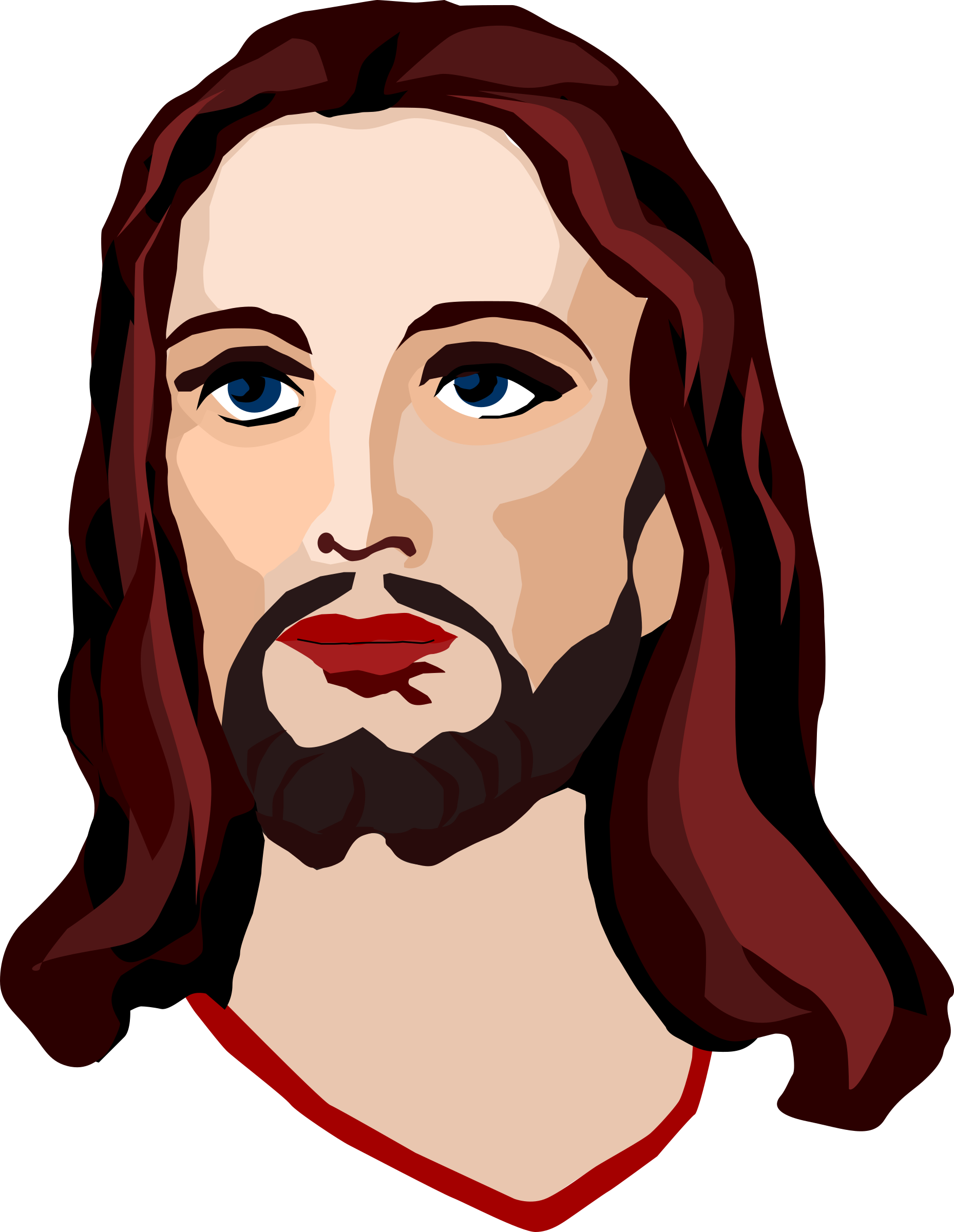 PNG Jesus Face - 69605