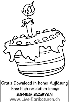 PNG Kuchen Schwarz Weiss - 88126