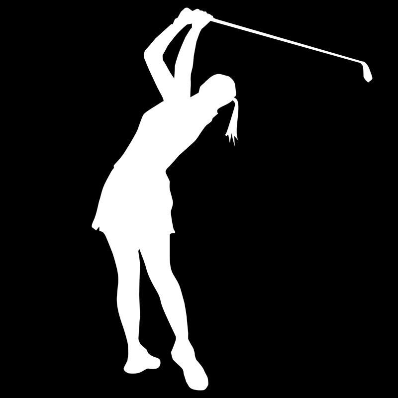 PNG Lady Golfer - 88089