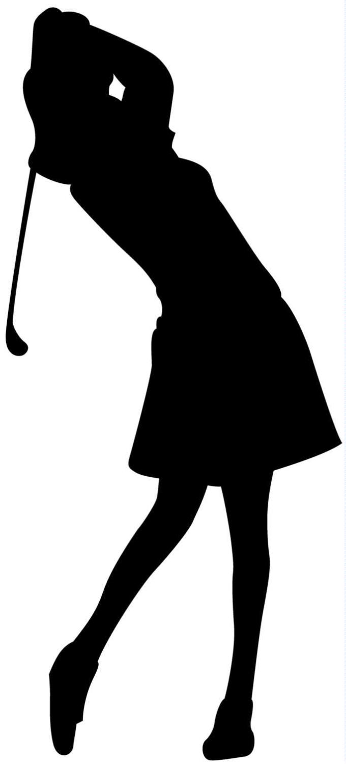 Female Golfer Costume (Orange