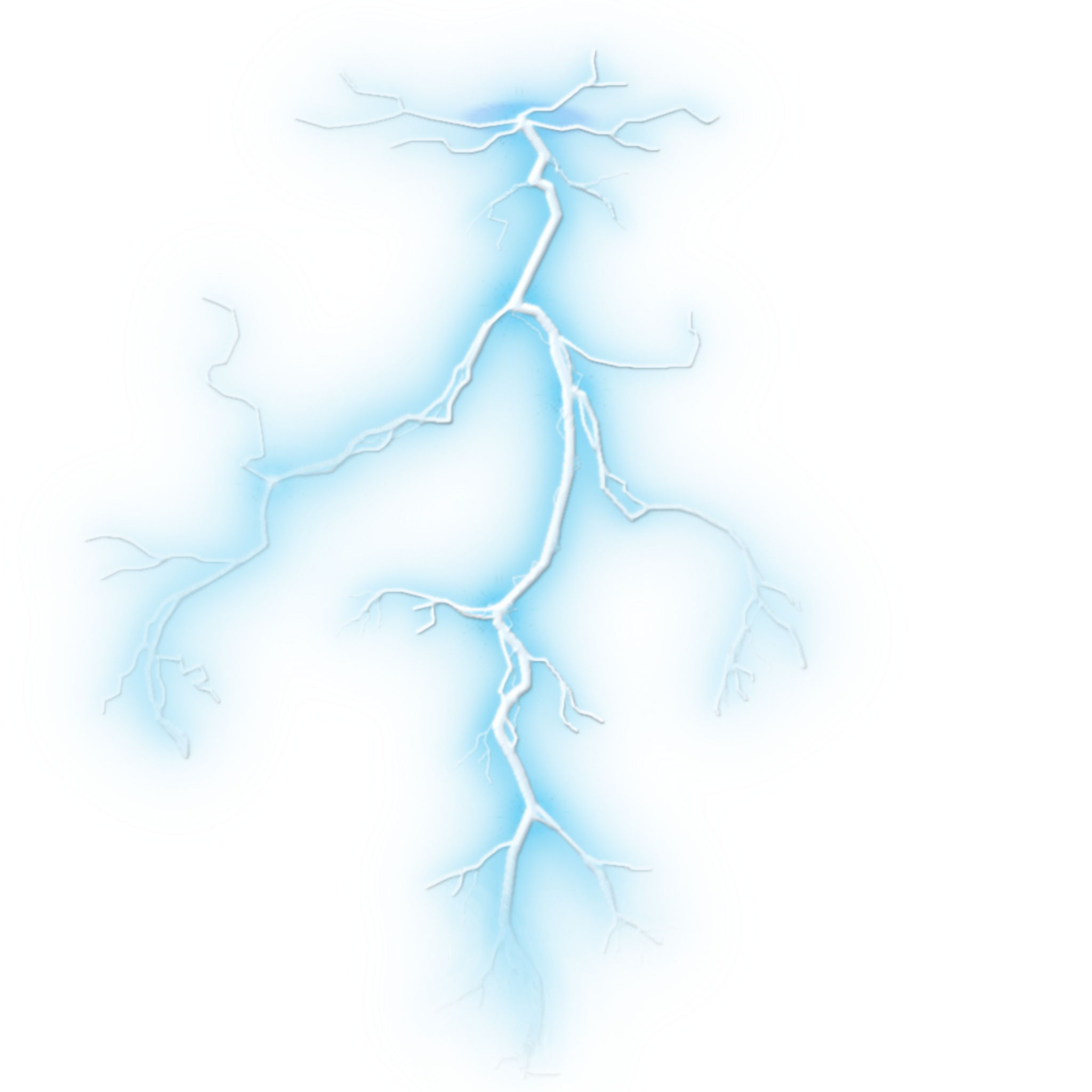 blue lightning white backgrou