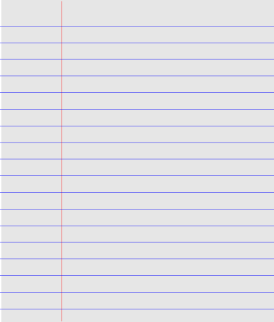 lined paper blank - /blanks/a