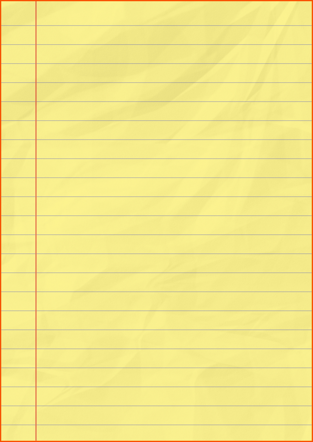 PNG Lined Paper - 88786